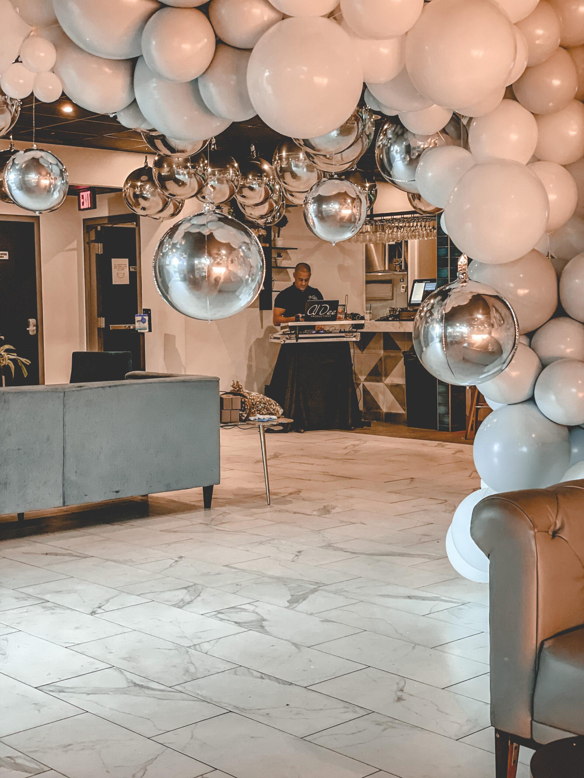 Corporate DJ and Balloons - Corporate Event Planned and Designed by L'élite Events